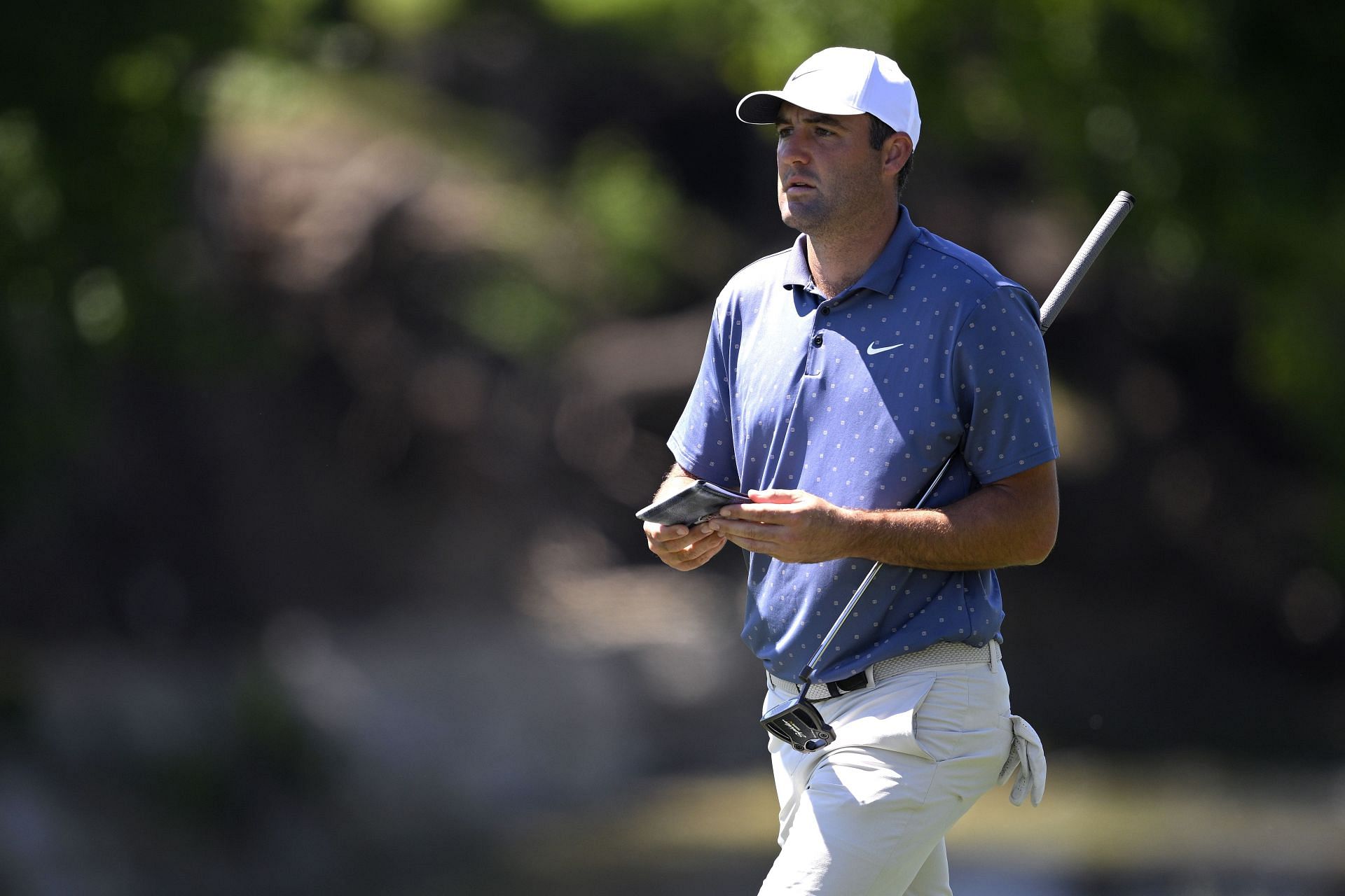 Scottie Scheffler at THE CJ CUP Byron Nelson 2025 (Source: Getty)